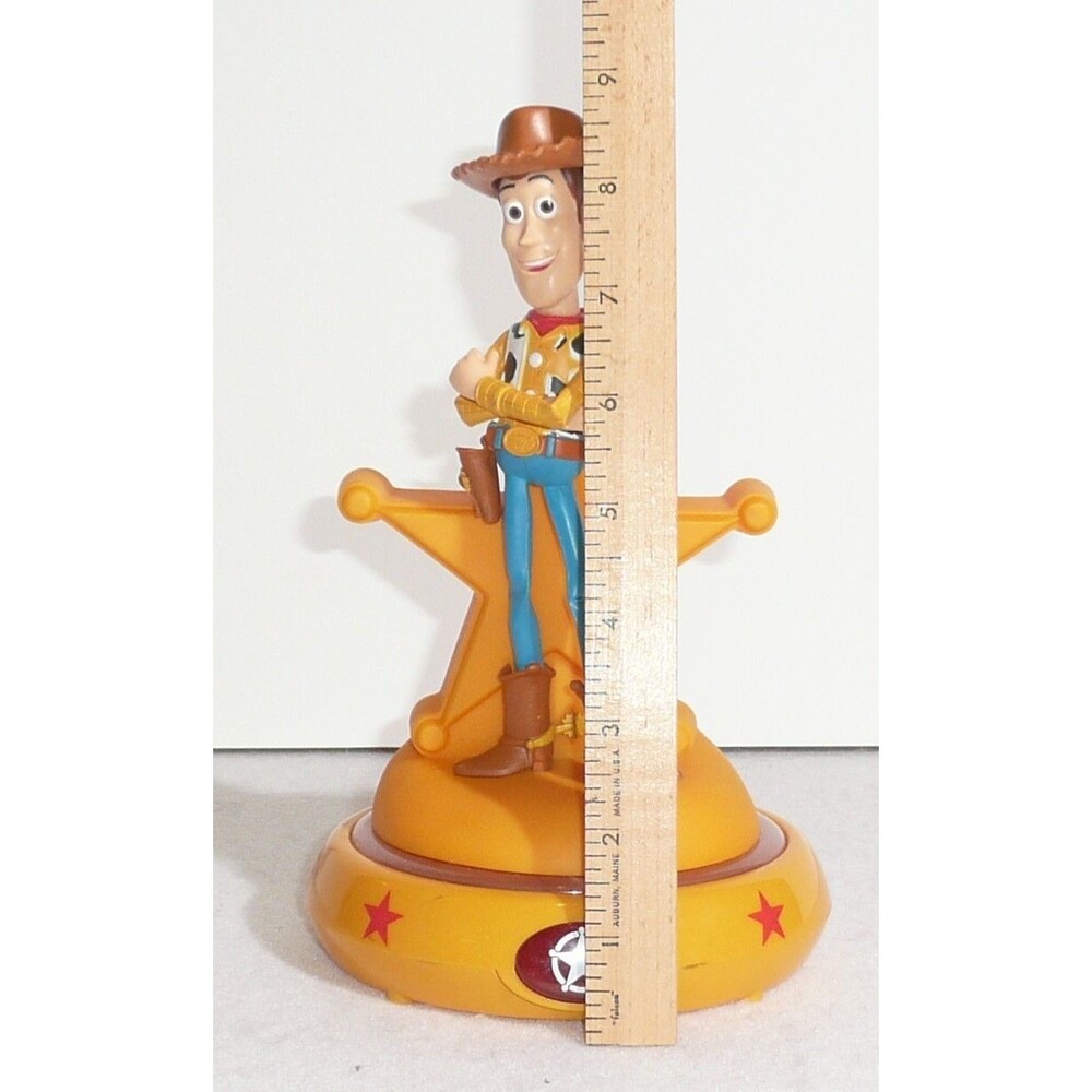 Sheriff Woody Disney Pixar Toy Story 4 Night Light 2019 8.5” By Peachtree WORKS! - Picture 5 of 5